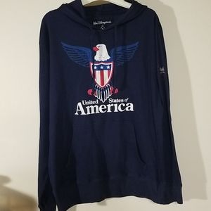 Walt Disney World Epcot USA hoodie XL
